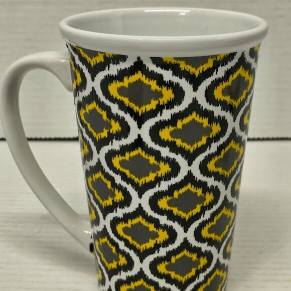 22 oz Mega Mug Psalms /Bible Verse Yellow 2015 Boston Warehouse Coffee Mug - Picture 6 of 7